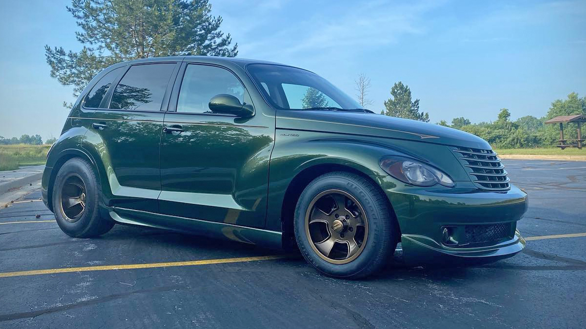 This V8-Swapped RWD Chrysler PT Cruiser Build Is Impossible to Hate