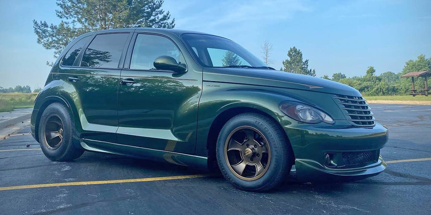 This V8-Swapped RWD Chrysler PT Cruiser Build Is Impossible to Hate