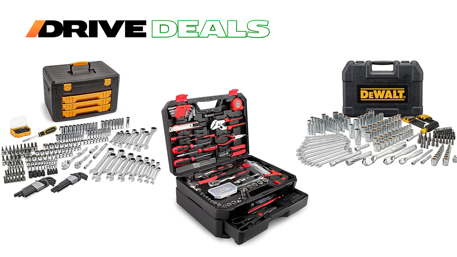 Check Out Amazon’s Amazing Mechanics Tool Set Deals The Drive