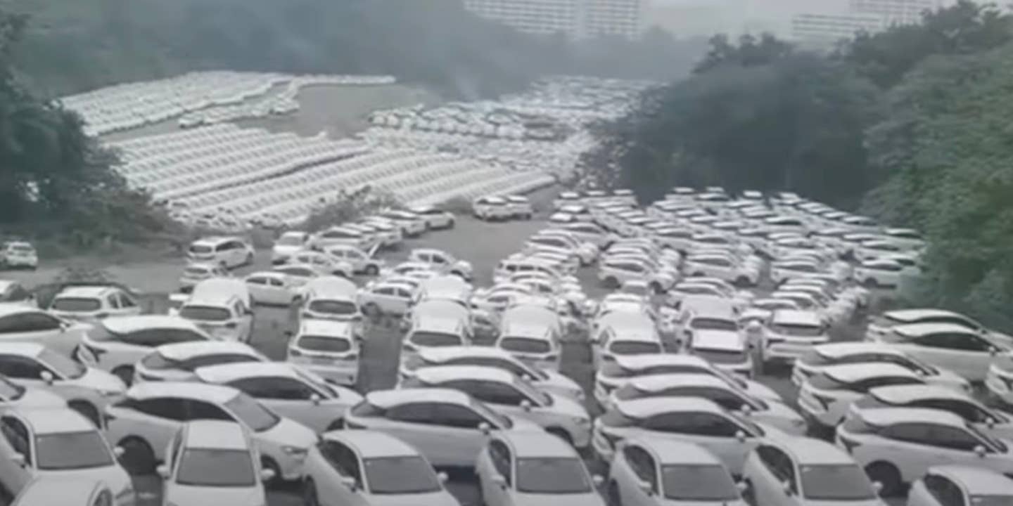 A graveyard of abandoned electric cars in China