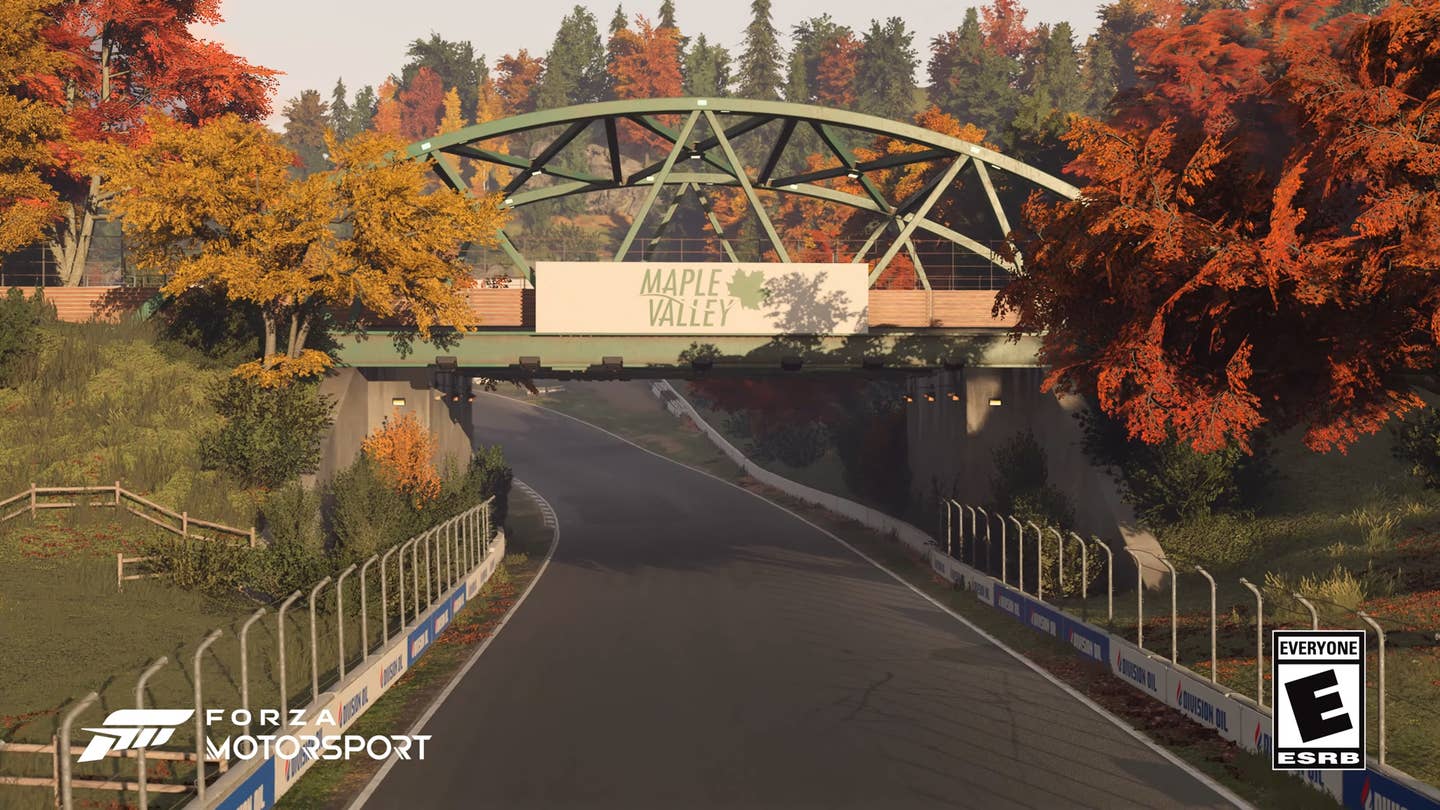 Screenshot of Maple Valley Raceway from Forza Motorsport