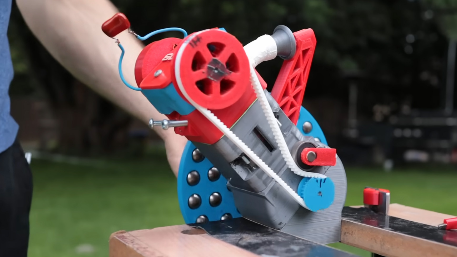 A 3D-Printed Combustion Engine Made of Plastic Works as Well as You’d Expect