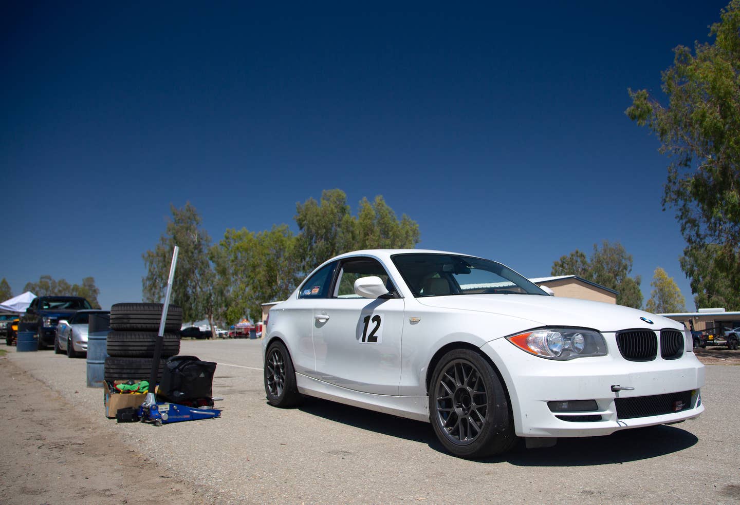 BMW 128i Hangin' in the Paddock