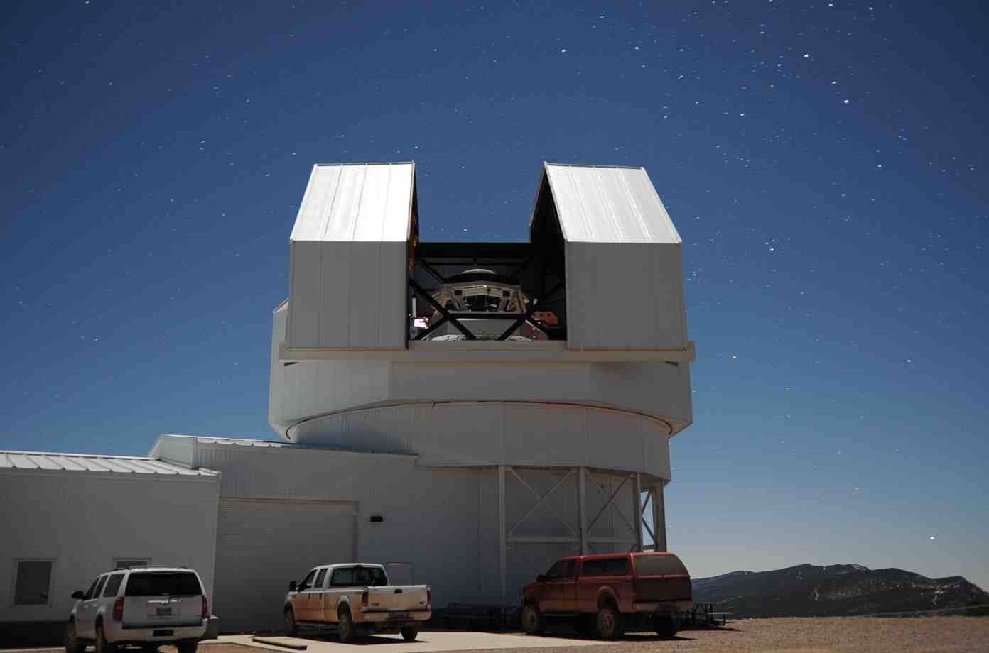 A ground-based Space Surveillance Telescope (SST) in Australia that the US military operates in cooperation with that country's armed forces. <em>US Space Force</em>