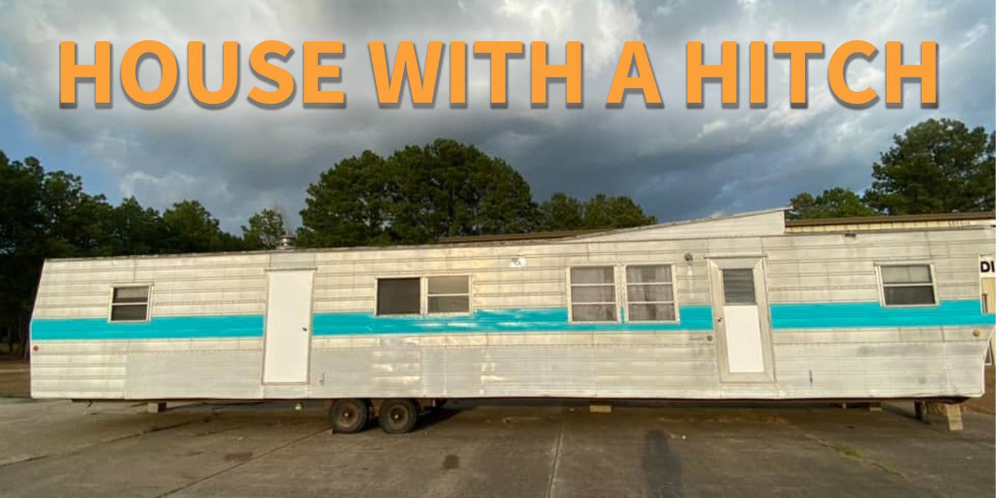 This 50-Foot Vintage Mobile Home Is the Mother of All Camper Trailers, And It’s for Sale