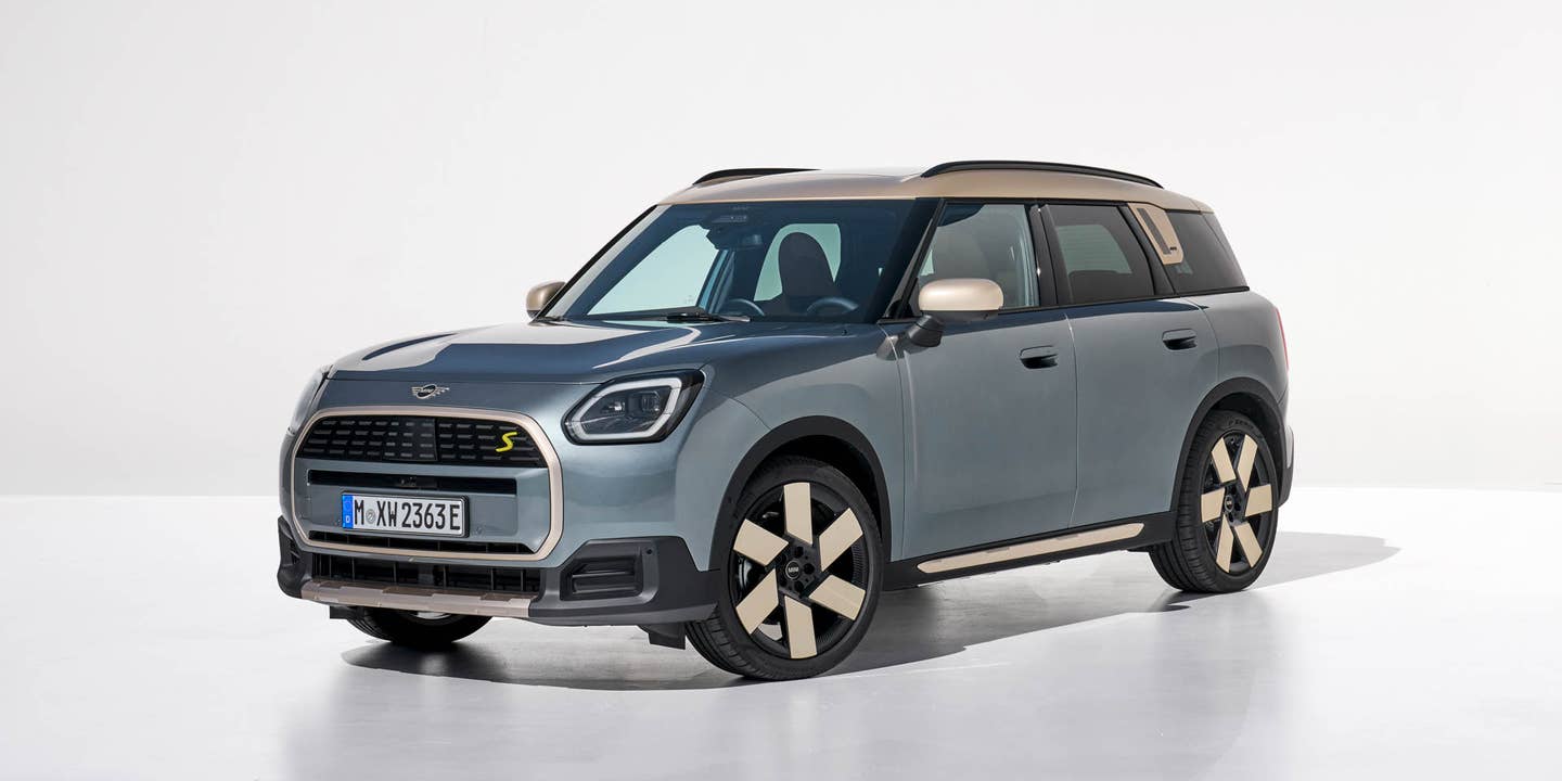 Electric 2025 Mini Countryman SUV Brings Serious Face, Hands-Free Driving