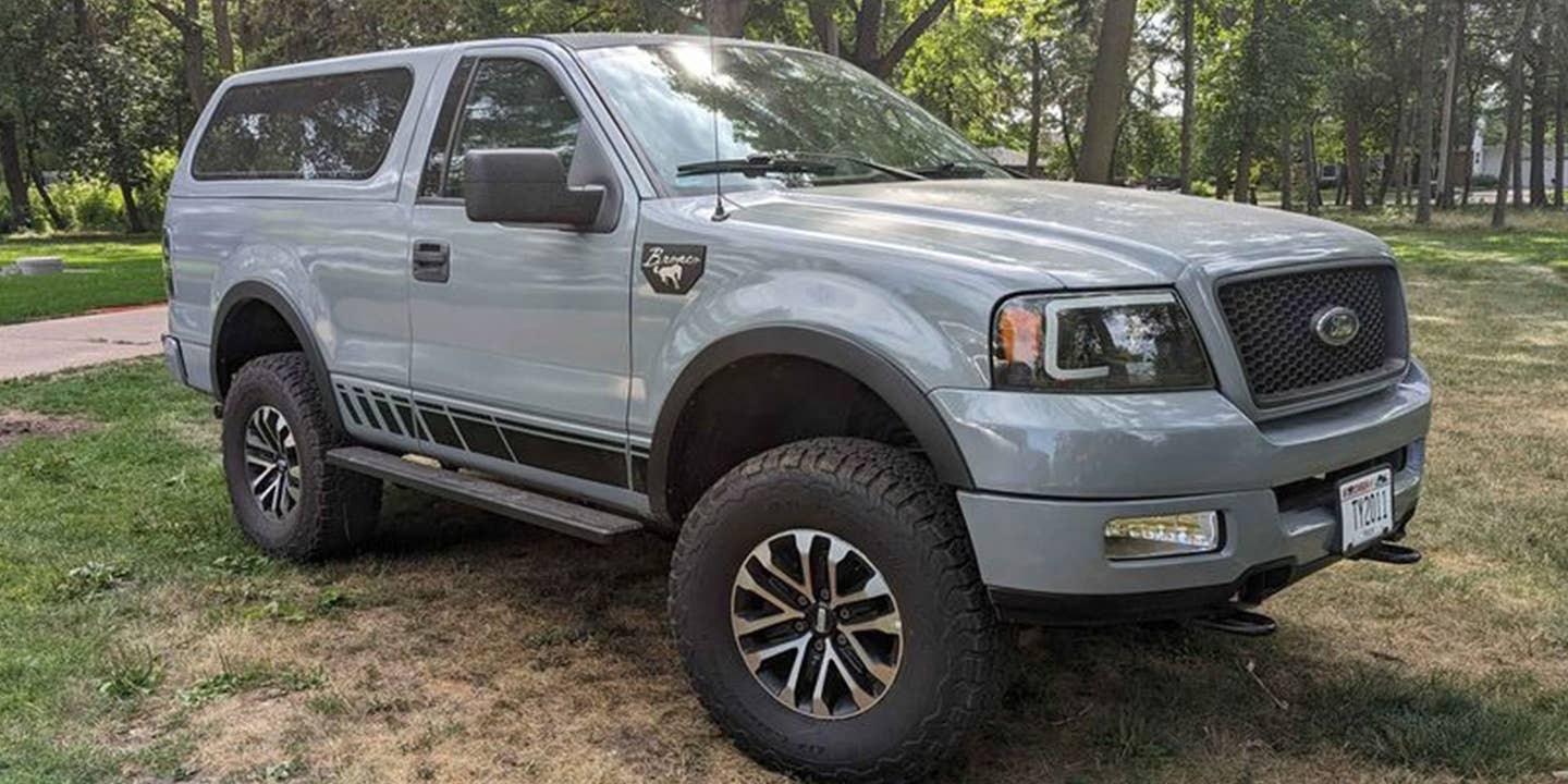 This DIY Ford Bronco Is Built on a 2004 F-150, and You Know What, It Works