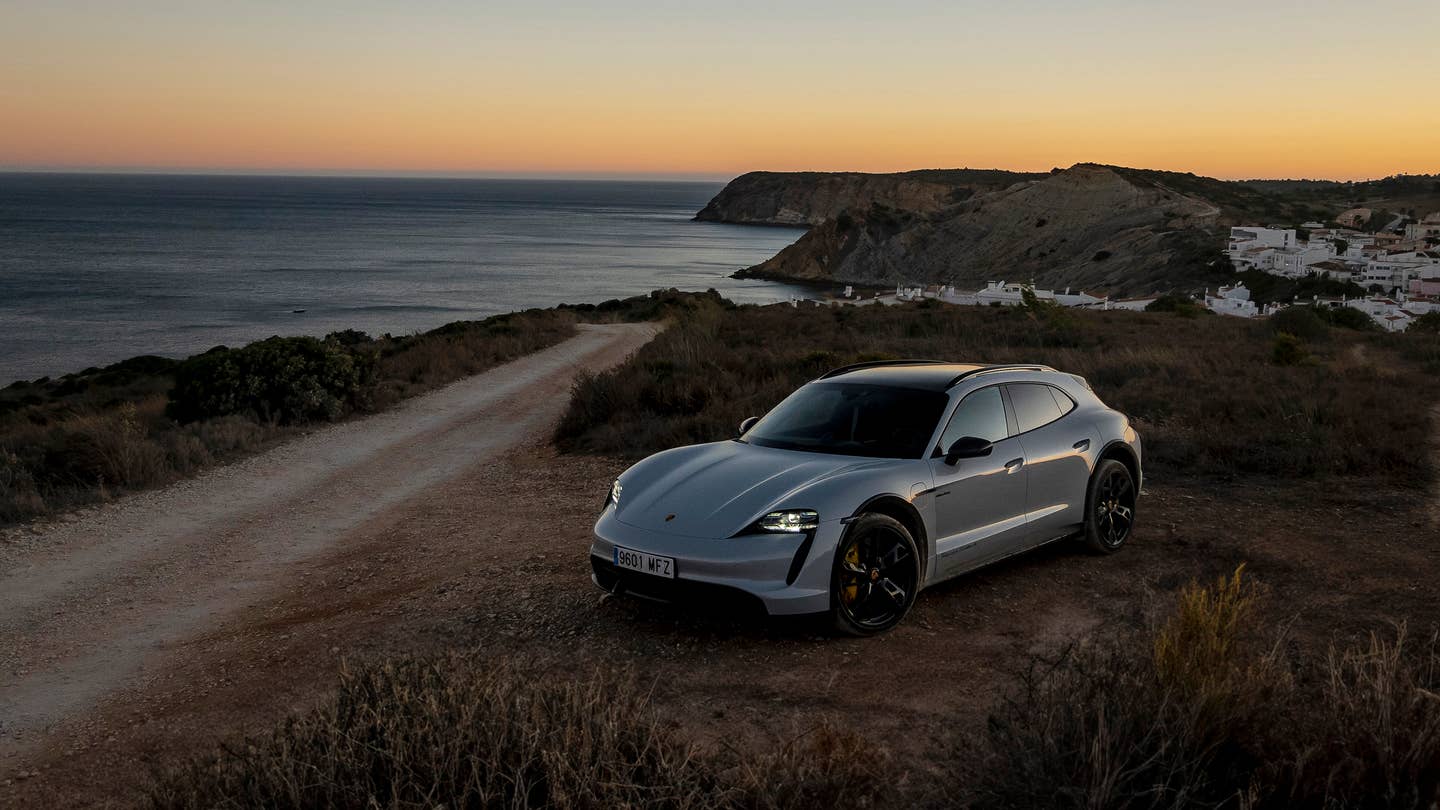 The 2023 Porsche Taycan Turbo S Cross Turismo Is Euro Road Trip Royalty