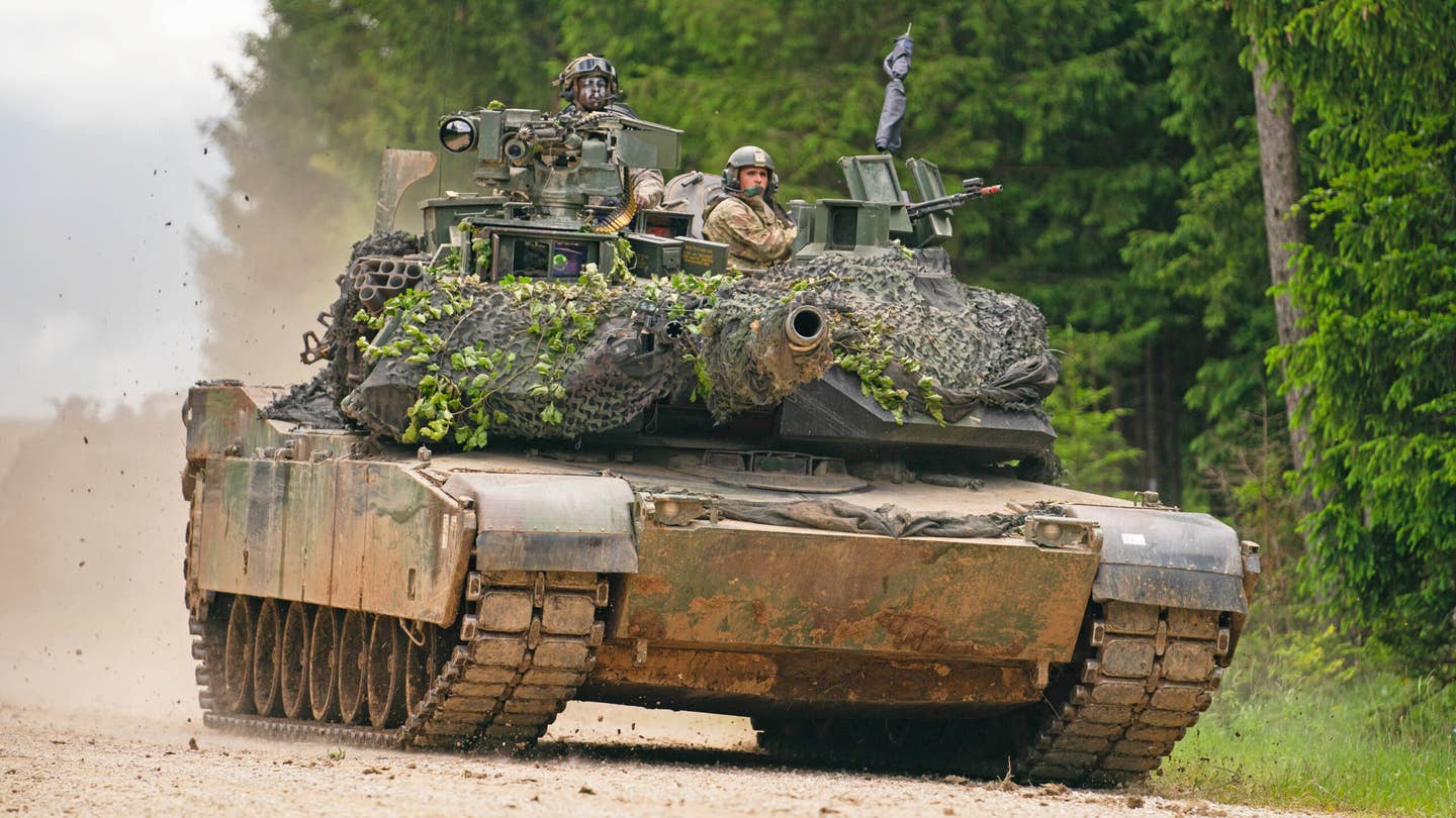 Hohenfels US Army M1 Abrams