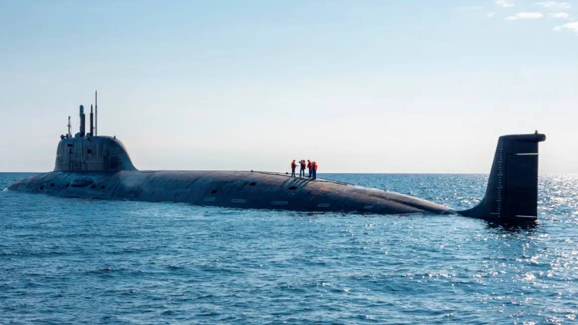 Advanced, ultra-quiet missile submarines, like the Russian <em>Yasen-M</em> class <em>Kazan</em> seen here, have been a particular source of concern for the U.S. military when it comes to the potential for cruise missile strikes on the United States. <em>Russian MoD</em>