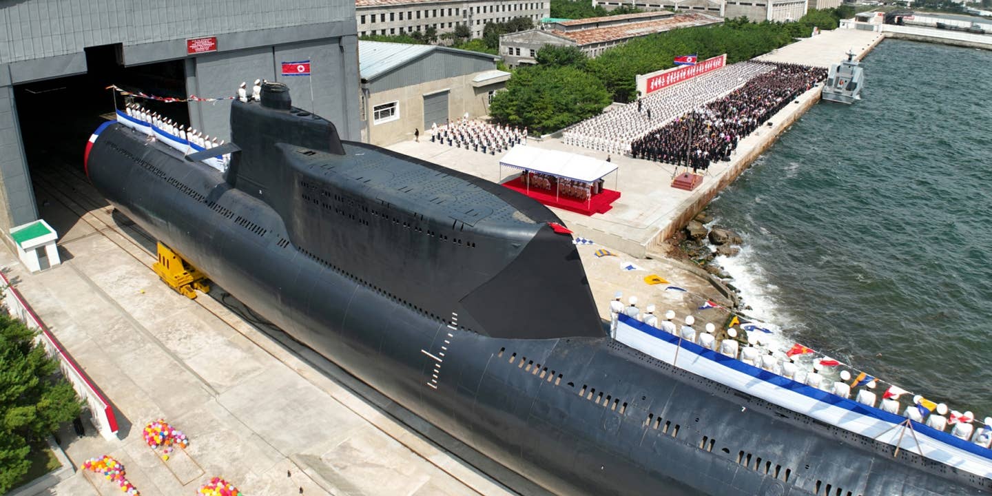 North Korea Nuclear Missile Submarine