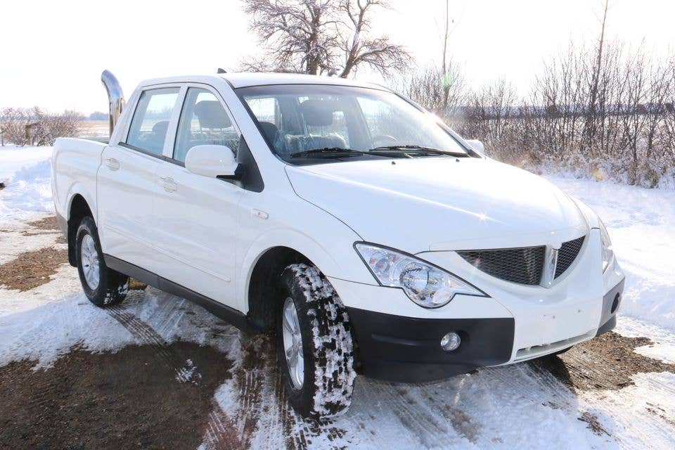 2008 Ssangyong Actyon Sport Pickup Truck with Ford 289 V8