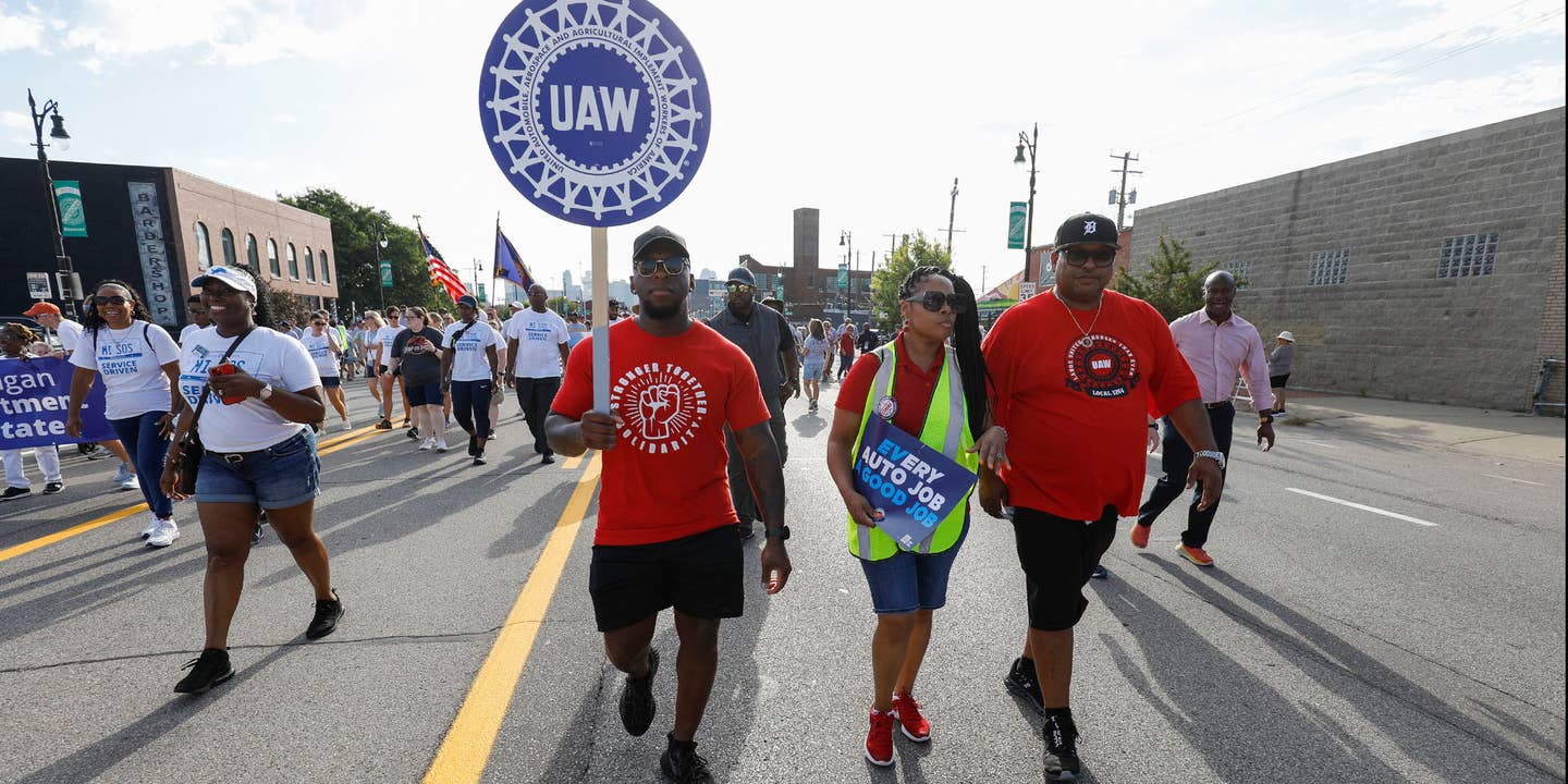UAW Begins Historic Strike as 13,000 Ford, GM, Stellantis Workers Walk Out