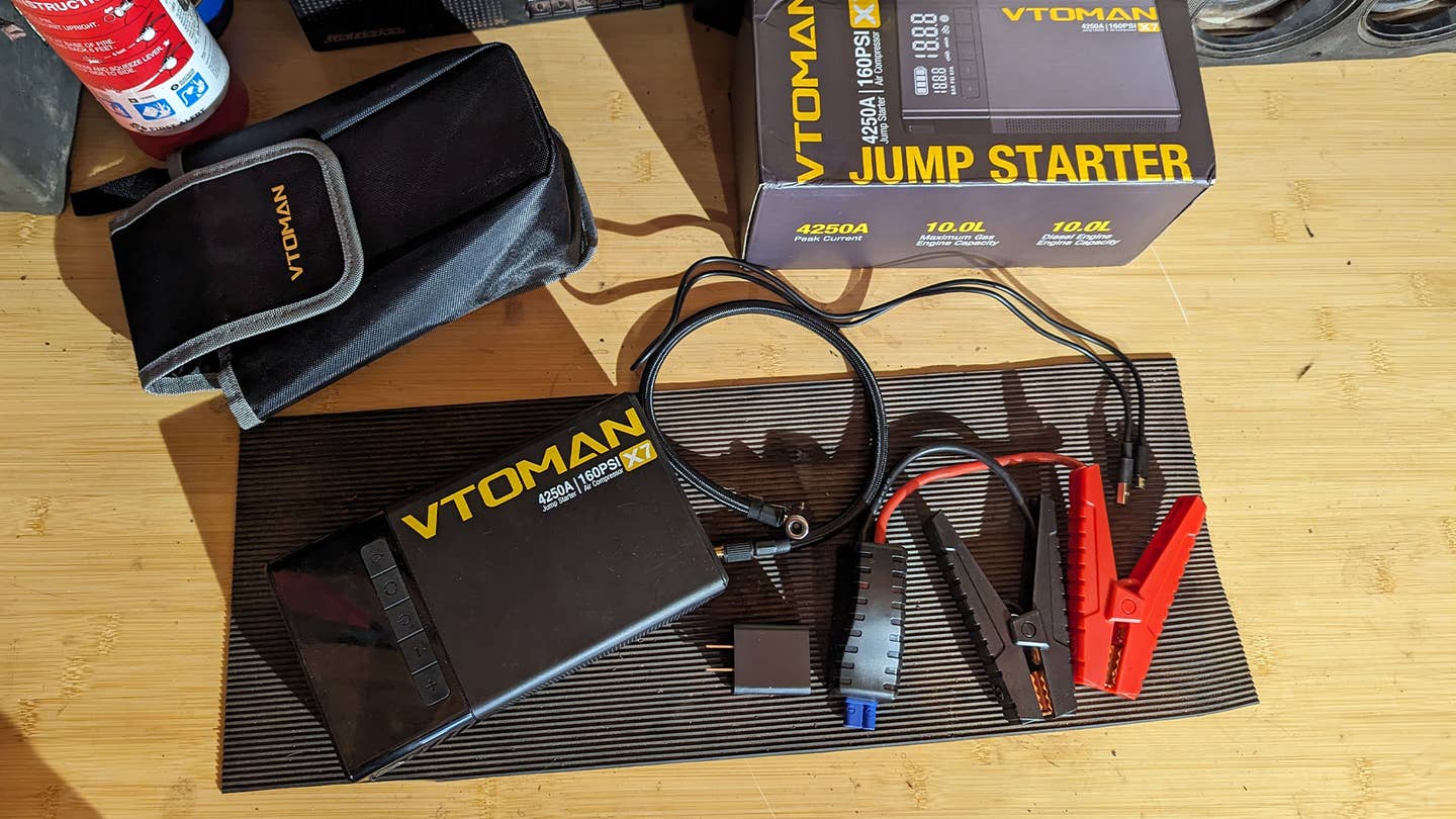 Přehled počátečních dojmů VTOMAN X7 Jump-Starter