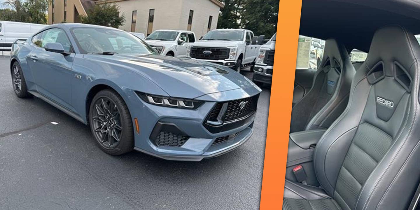 2024 Ford Mustang Delivered to Dealer With Mismatched Seats