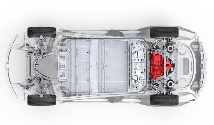The Tesla Model 3 platform. <em>Tesla</em>