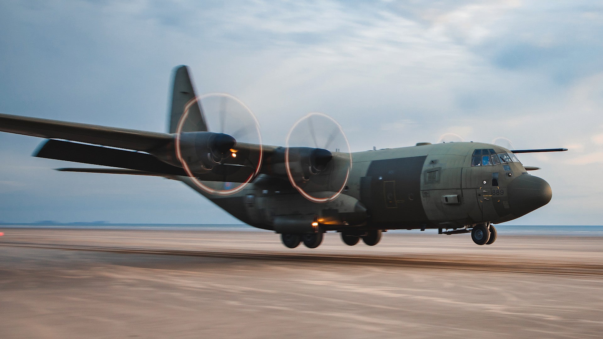 Special Ops C-130s Using Beaches As Runways Eyed For Pacific Fight