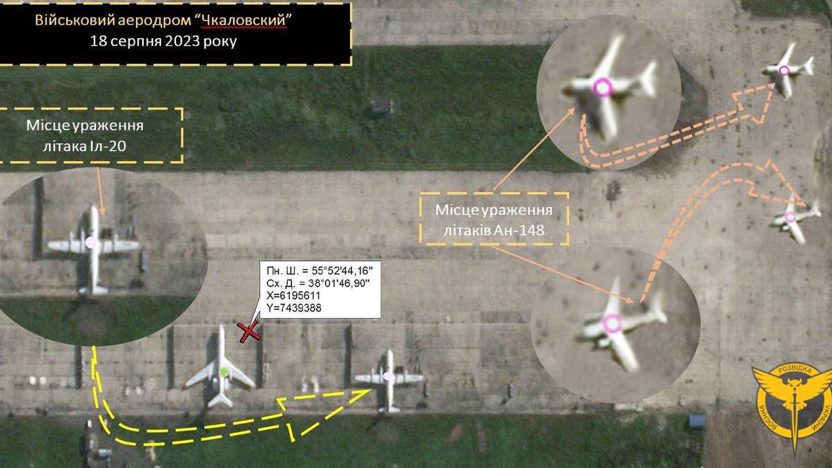 Russian Airbase Moscow infiltrated