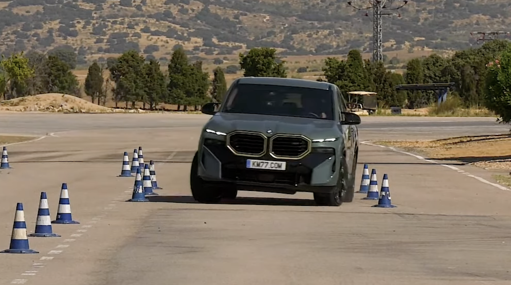 Watch the 6,000-Pound BMW XM Take on the Infamous Moose Test