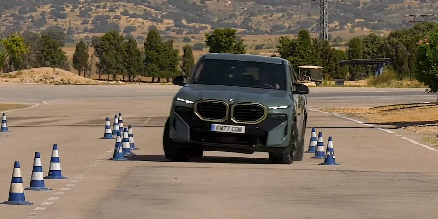 Watch the 6,000-Pound BMW XM Take on the Infamous Moose Test