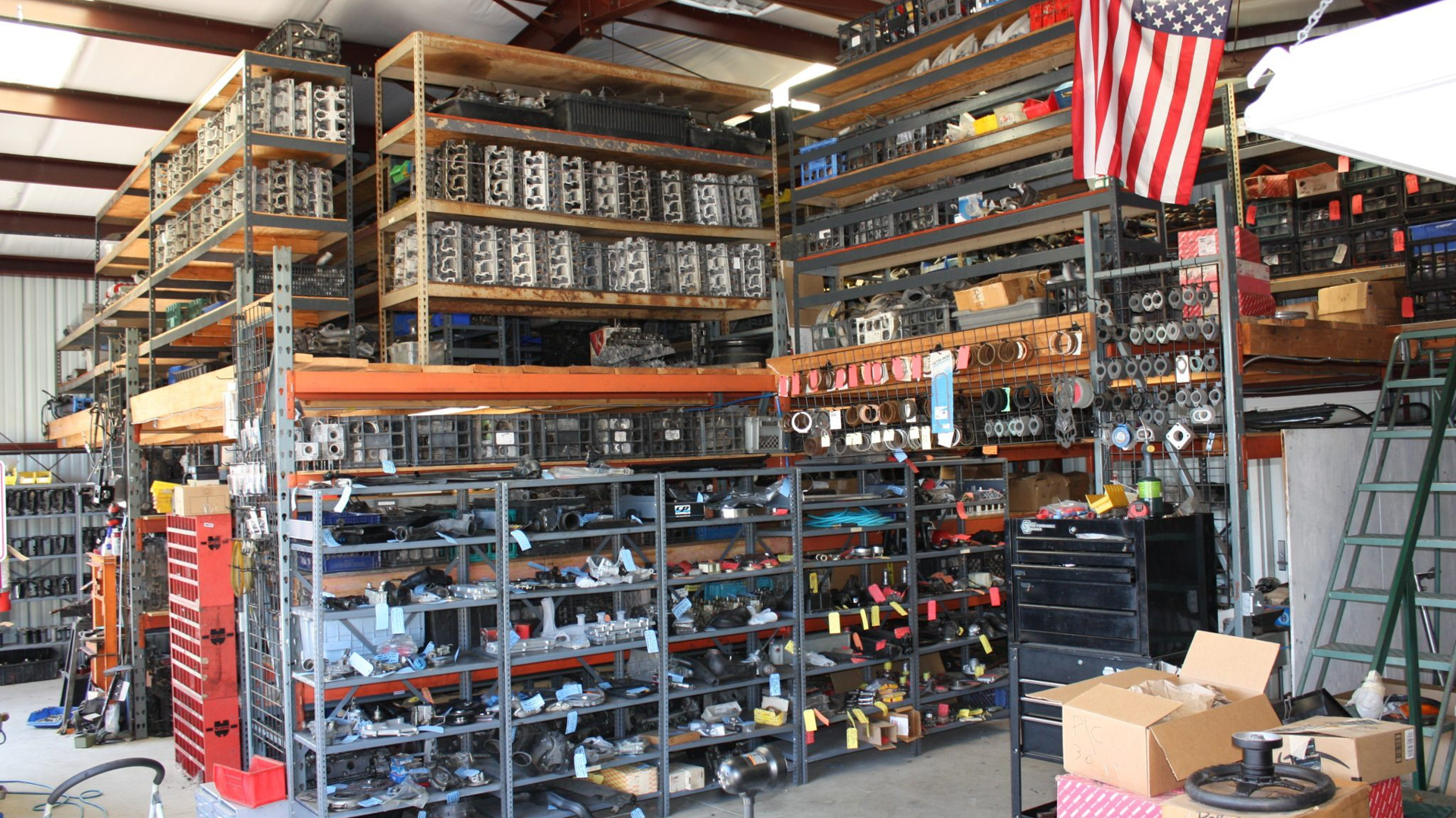 A Literal Warehouse of Air-Cooled Porsche Parts Is Up for Auction Right Now