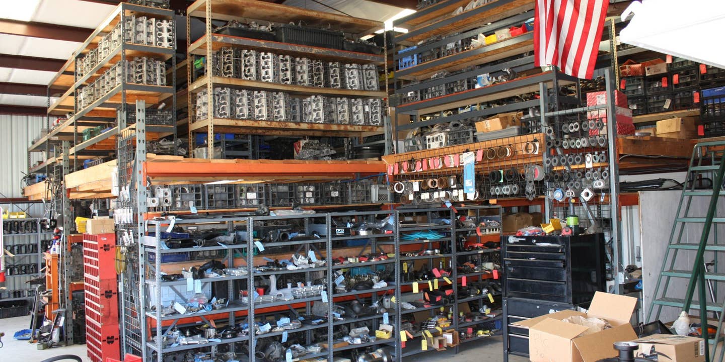 A Literal Warehouse of Air-Cooled Porsche Parts Is Up for Auction Right Now