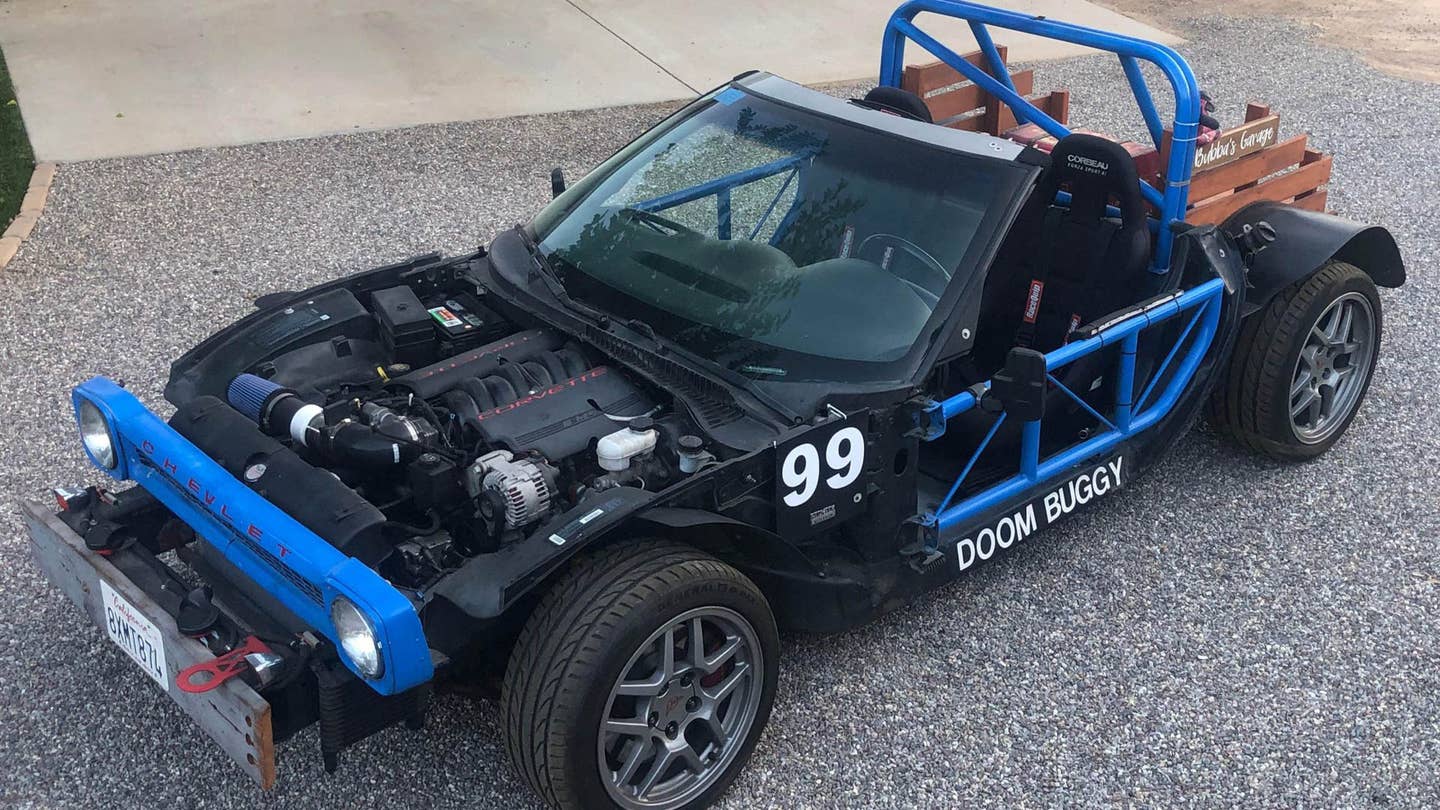 You Can Buy This Stripped-Out C5 Corvette ‘Doom Buggy’