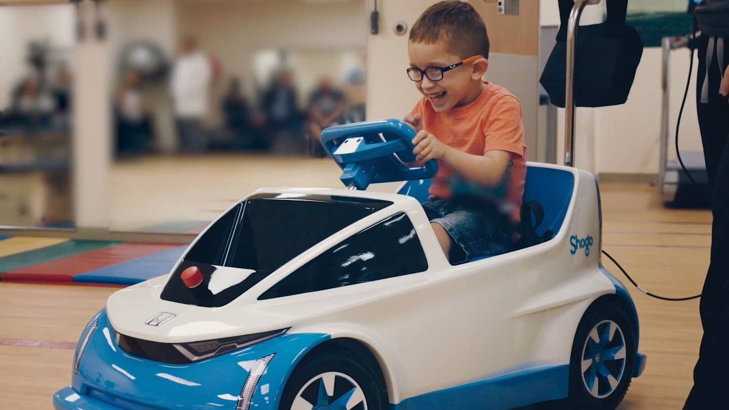 Honda Shogo Brings Joy of Driving To Children’s Hospitals Across America