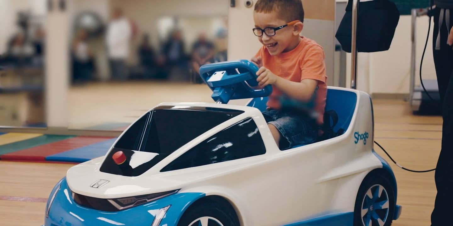 Honda Shogo Brings Joy of Driving To Children’s Hospitals Across America