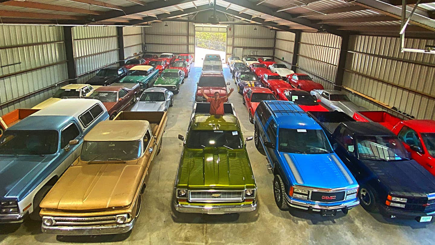 Alabama Barn Find Is Full of Barely-Driven Chevy Corvettes and Pickup Trucks