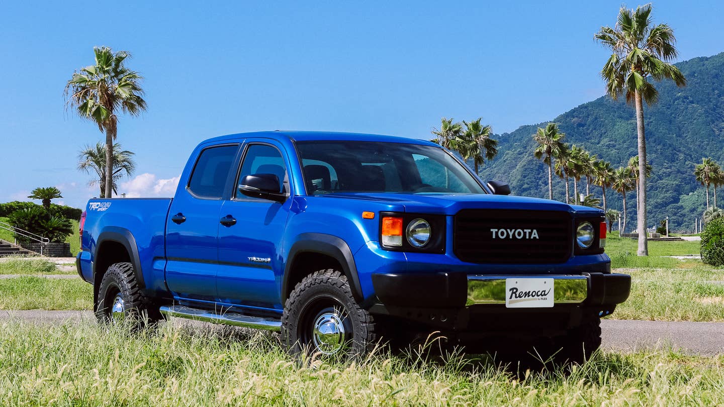 Make a Toyota Tacoma Look More Like a Classic Land Cruiser With This Conversion