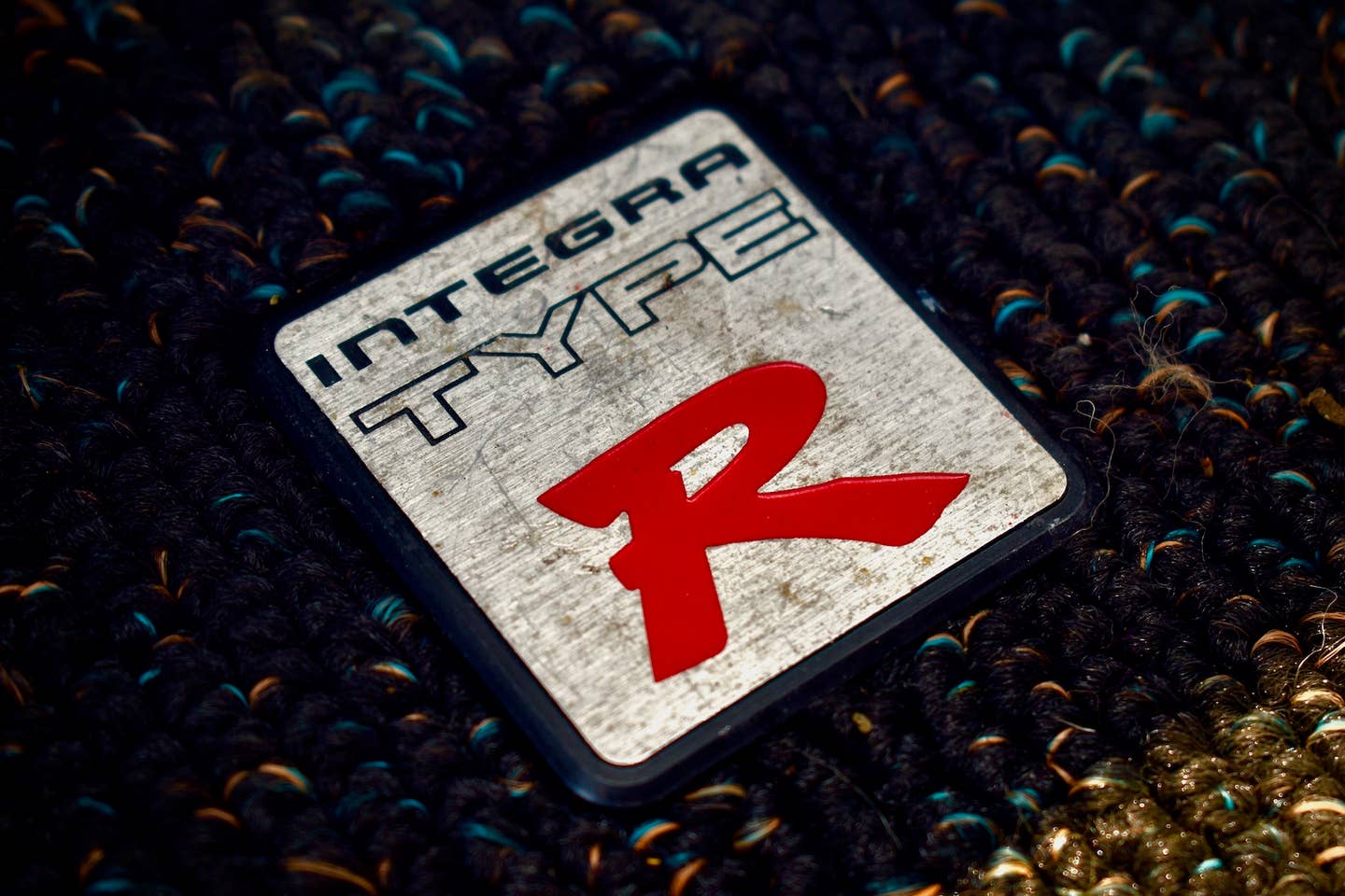 1996 Honda Integra Type R floor mat badge