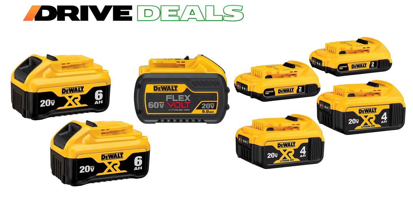 A Ton of DeWalt Batteries Are On Sale This Prime Day