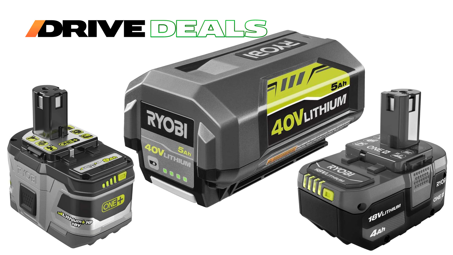 Prime Day Deals on Ryobi Batteries Keep You Charged Up To Get The Job Done