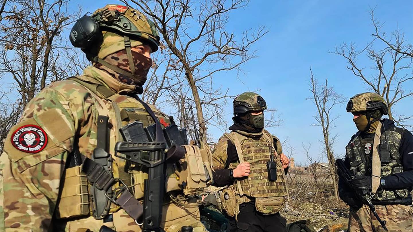 Ukraine says it sees no threat from the few hundred Wagner troops that have returned to fight.