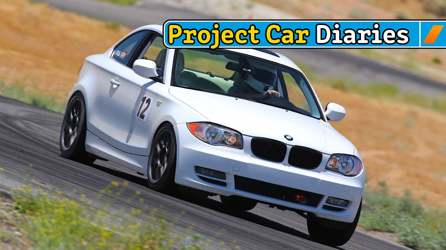 My BMW 128i is set to take on GridLife Track Battle at Laguna Seca