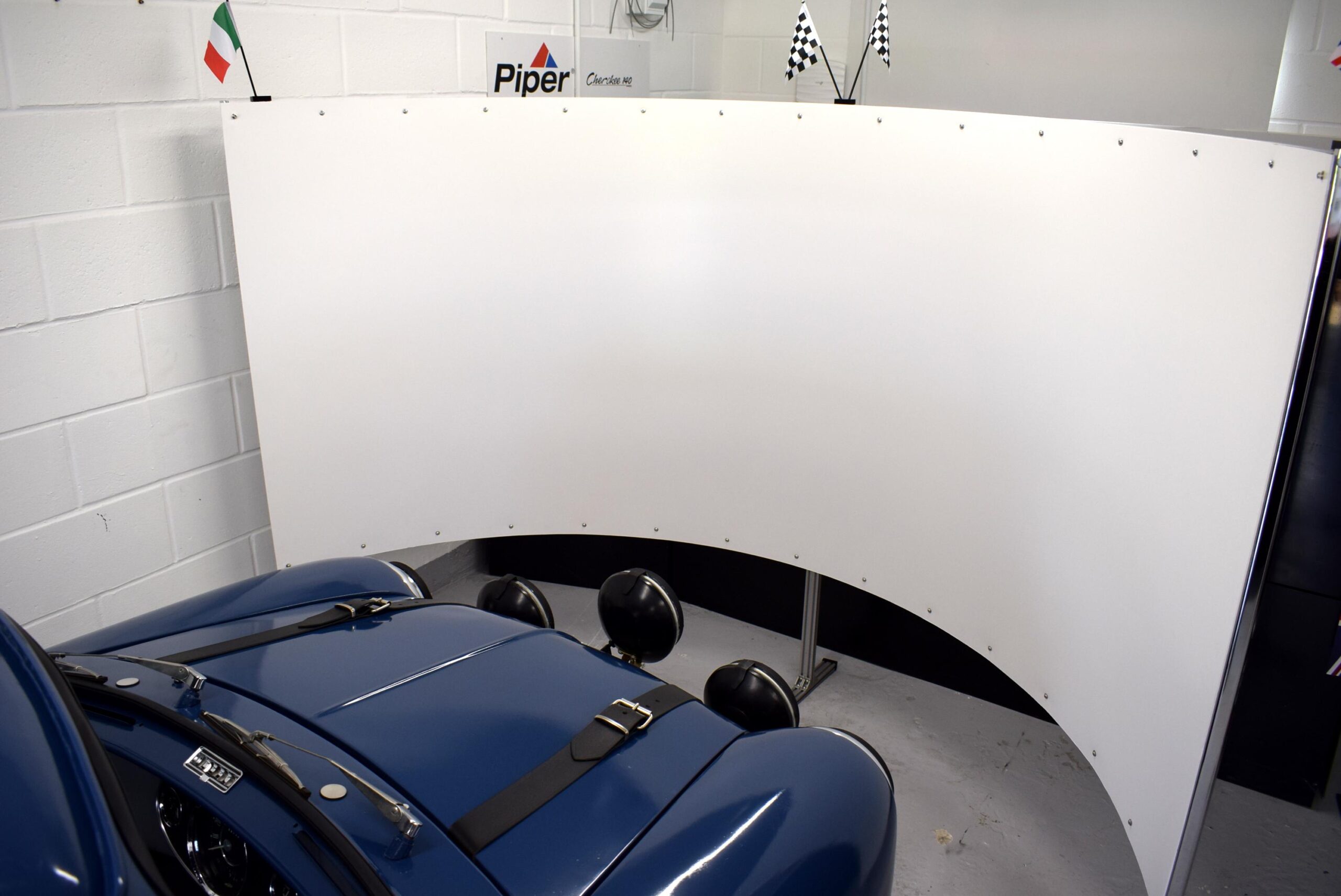 This Vintage Mini Cooper Is Actually a Top-Notch Racing Simulator