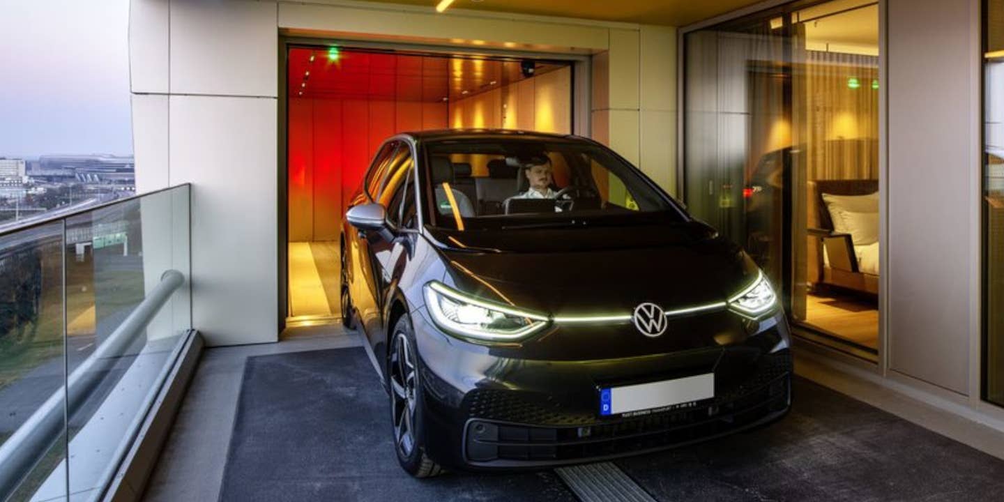 Sweet Dreams: Frankfurt Hotel Lets You Park Your Car on the Balcony