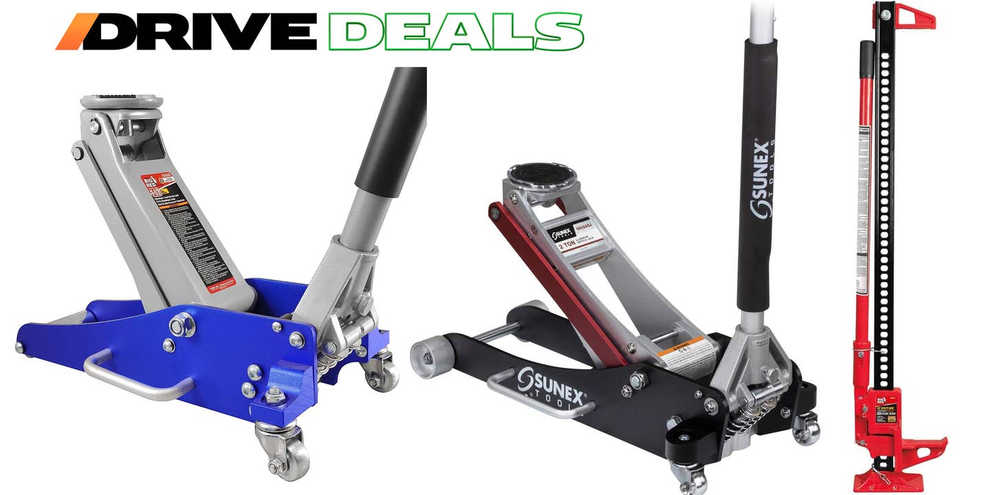 Prime Day Deals On Automotive Jacks Will Turn Your Garage Into A Workshop