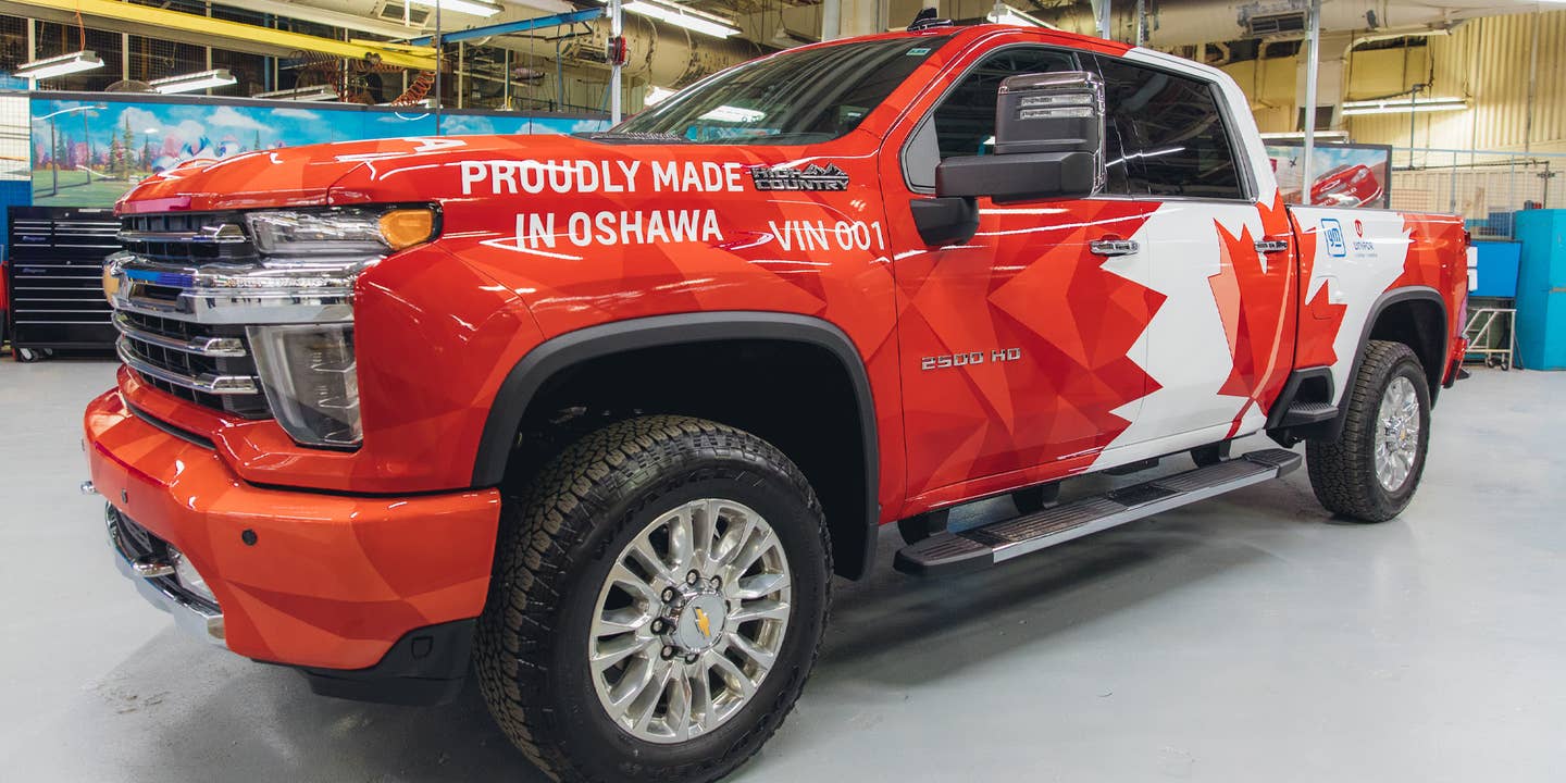 Over 4,200 GM Employees Are Striking Canadian Silverado and Engine Plants
