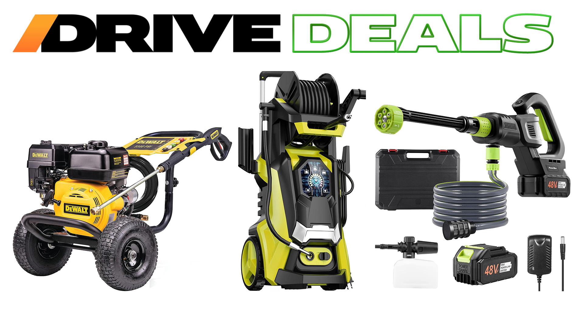 deals: Save on iPads, pressure washers and more