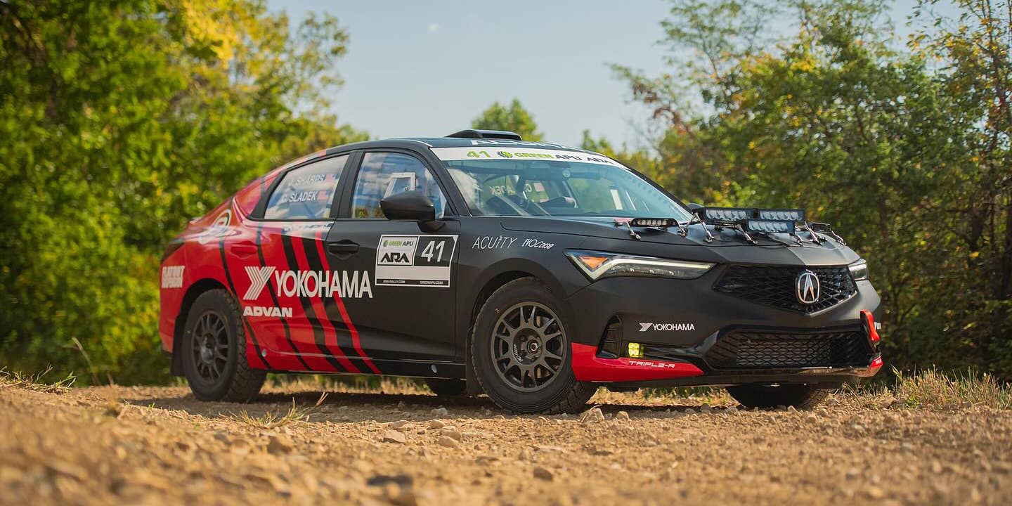 Honda’s Volunteer Rally Team Built an Acura Integra and It’s Going Racing This Weekend