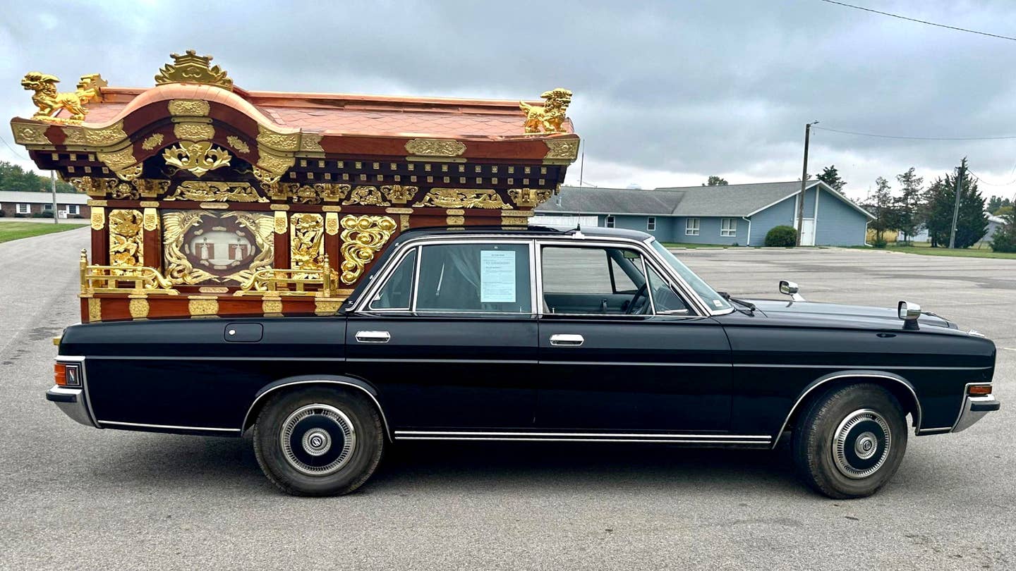 This Japanese Hearse Is a Baller Ride to the Afterlife