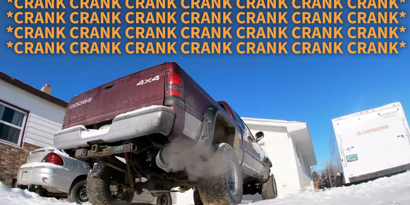 PSA: Cold Start Season Is Here But Please Don’t Break Your Truck for Clout