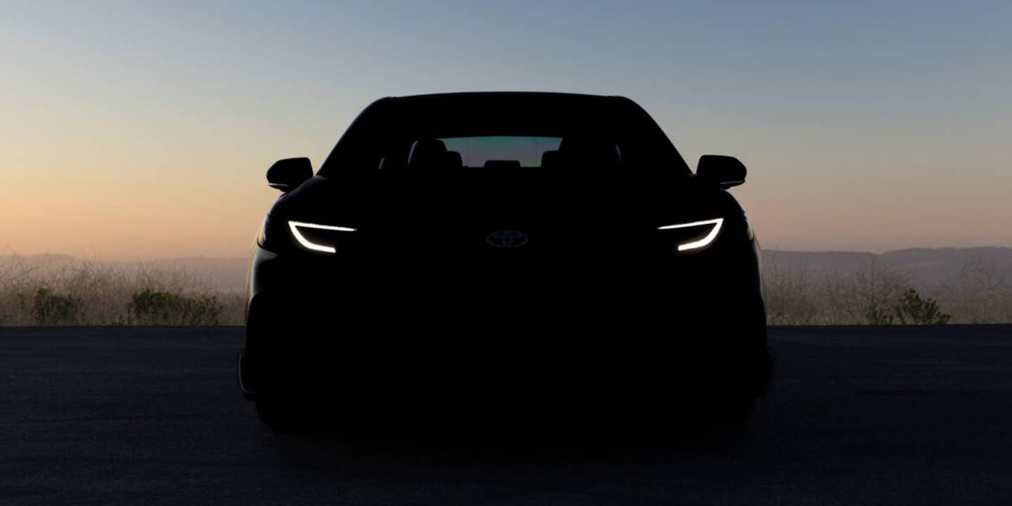2025 Toyota Camry Seemingly Emerges in Shadowy Teaser