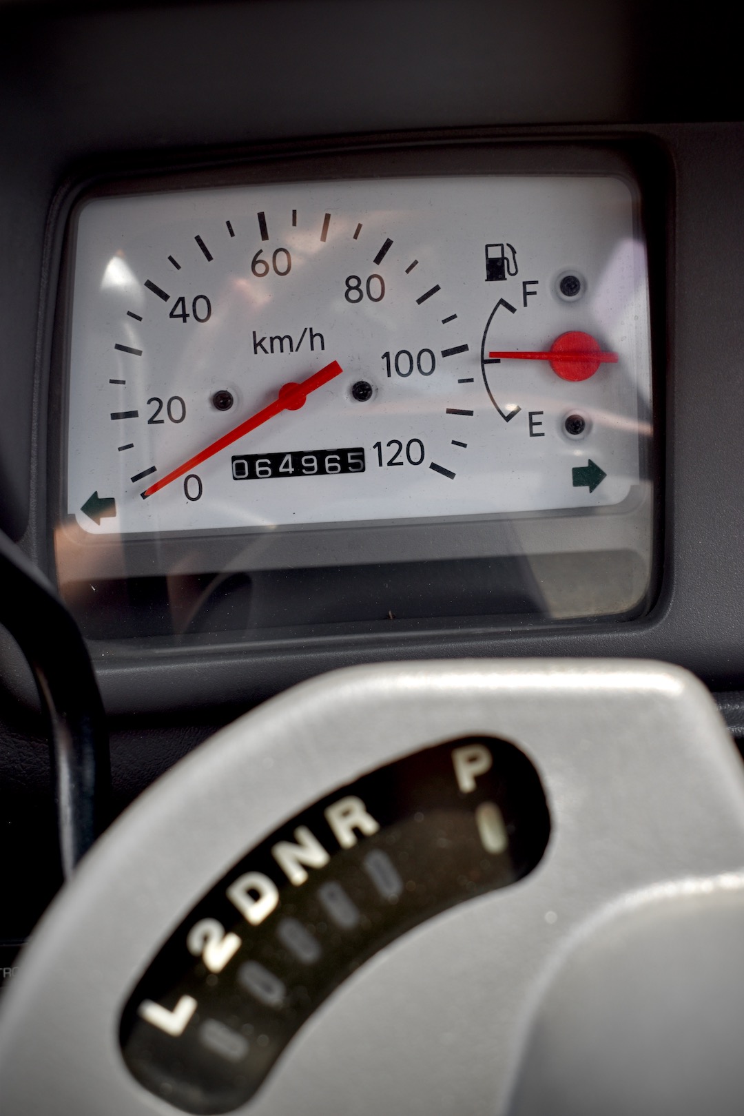 1996 Daihatsu Midget II speedometer