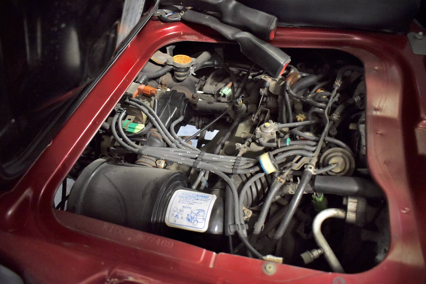 1996 Daihatsu Midget II engine