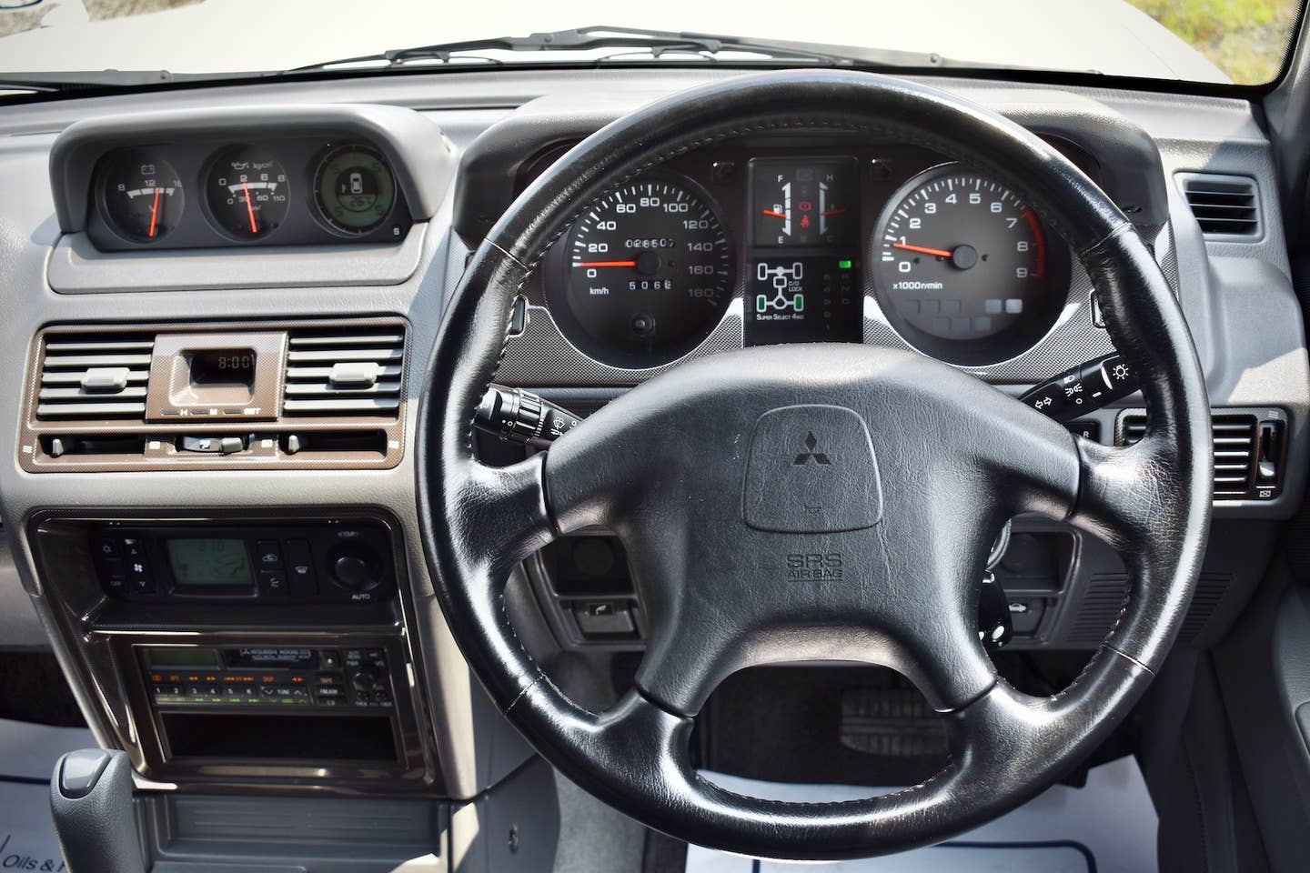 1997 Mitsubishi Pajero Evolution cockpit