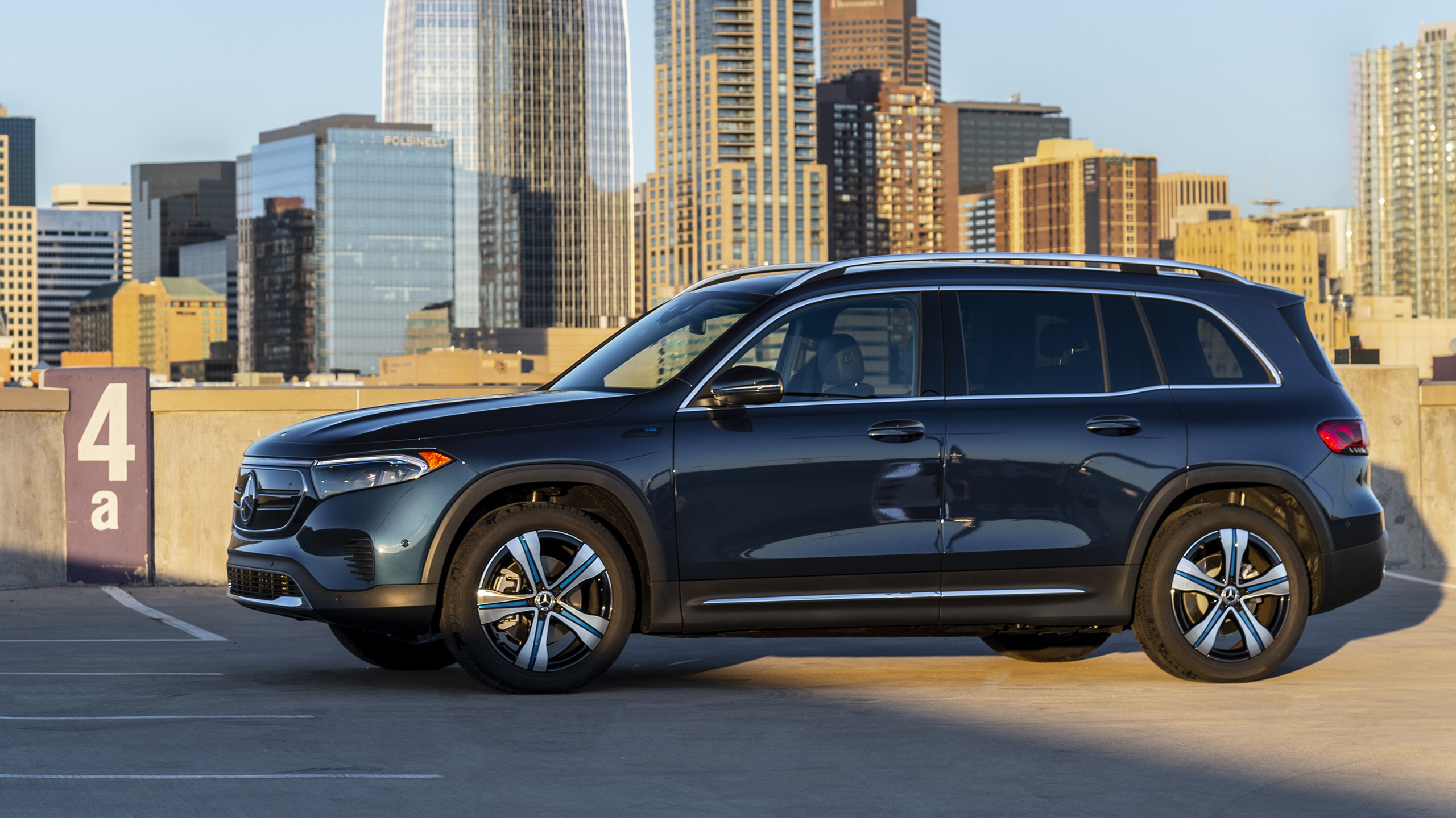 Dealers say they've had an easier time moving the entry-level EQB SUV, seen here.