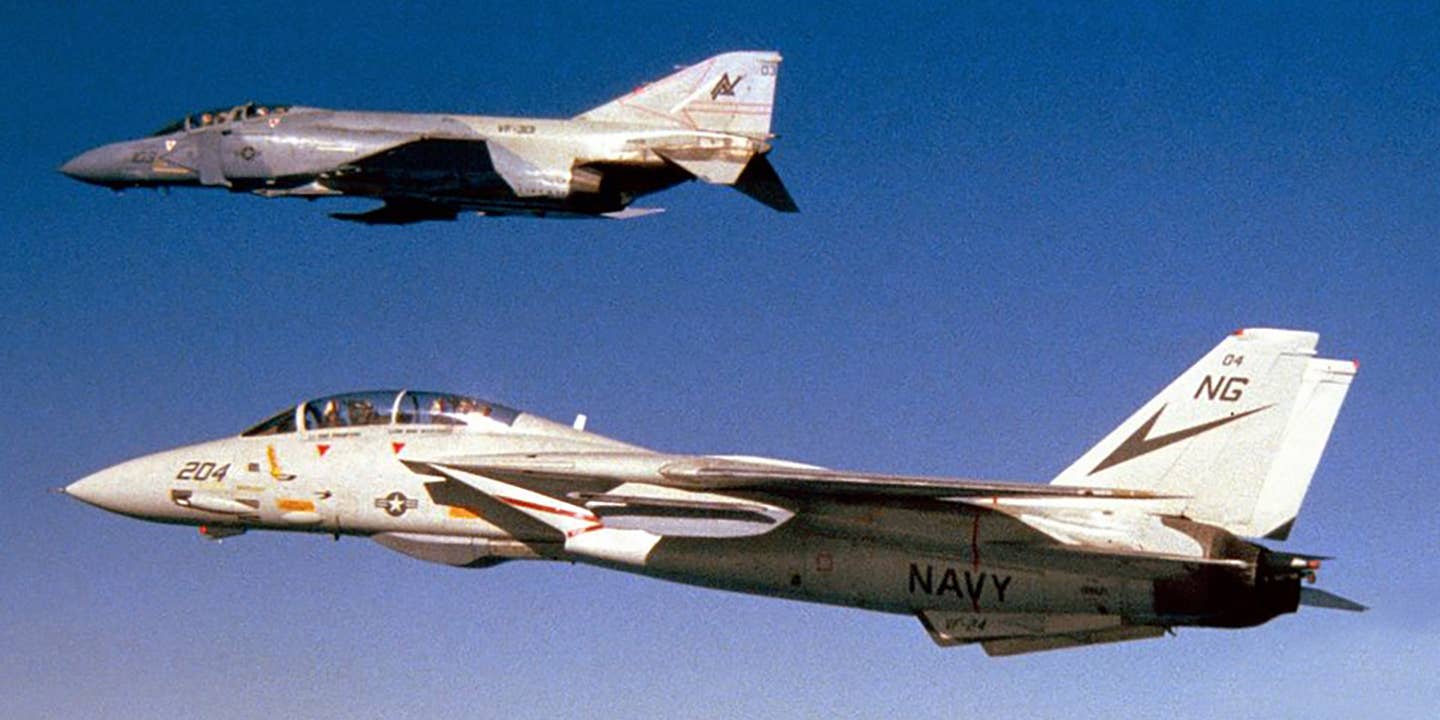 F-14 shot down and F-4 over the med